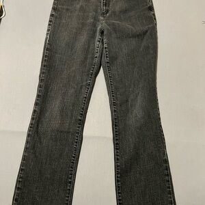 vintage y2k bootcut jeans by Ralph Lauren 99% cotton size 8 dark blue low rise
